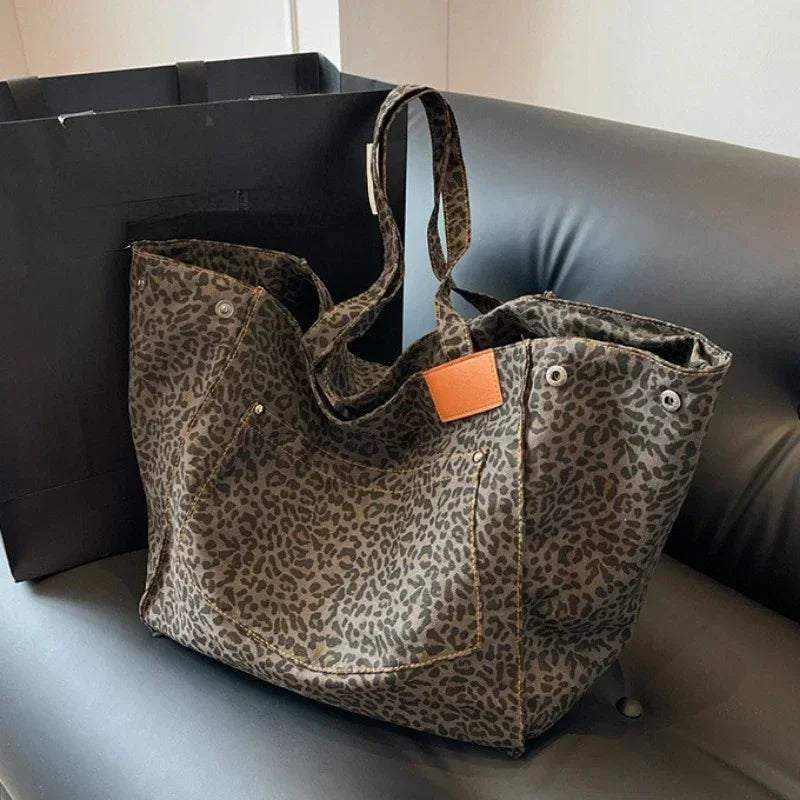 Odile | Bolso Tote Estampado Leopardo Chic