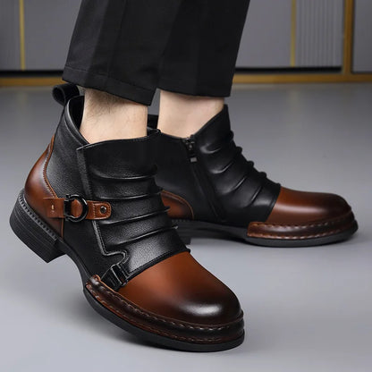 Briggs | Botas de Piel Auténtica Italiana