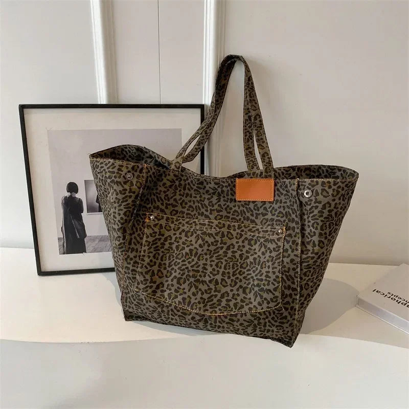 Odile | Bolso Tote Estampado Leopardo Chic