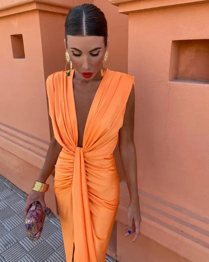 Lily | Vestido Elegante Plisado