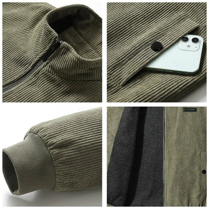 Udo | Chaqueta de Pana con Forro Polar
