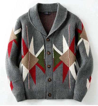 Antonio | Cárdigan de Lana Estilo Western Brooks