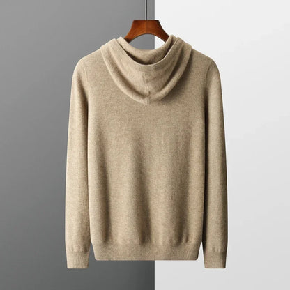 Masu | Sudadera con Capucha de Lana Merino