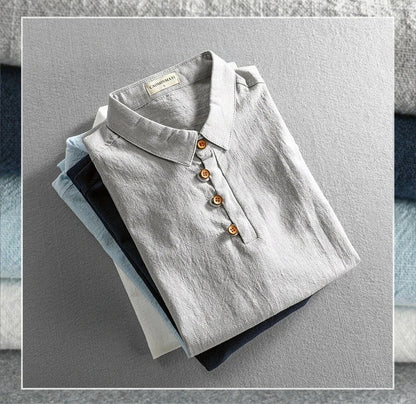 Haru | Polo de Algodón y Lino