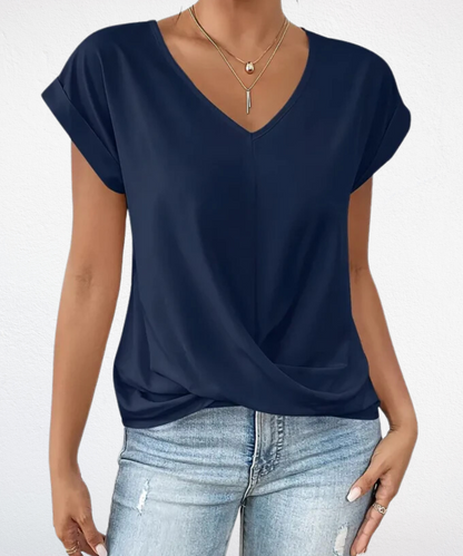 Belle | Top Elegante con Cuello en V