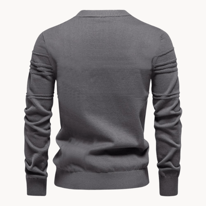 Burgo | Jersey de Algodón con Diseño a Cuadros