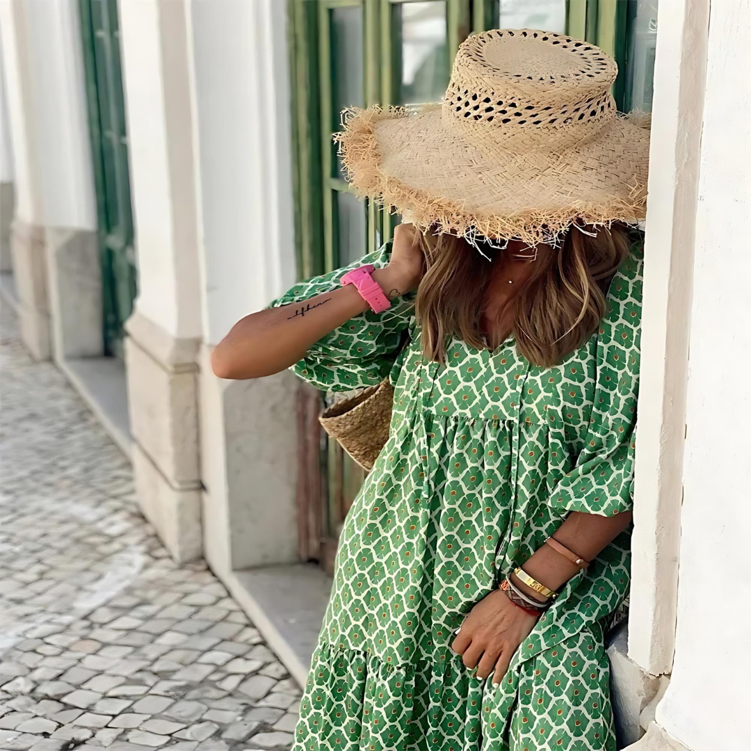 Sabine | Vestido Maxi Boho Chic