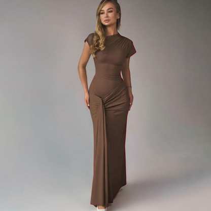 Miriam | Vestido Bodycon Cruzado Fruncido