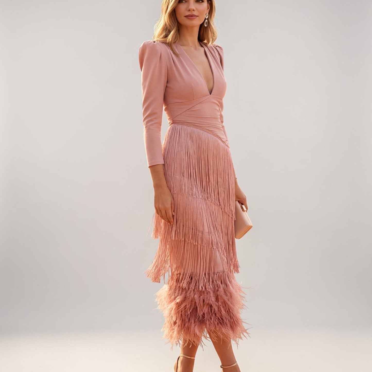 Isabella | Vestido con Flecos