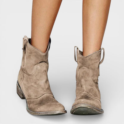 Botines Cowboy Vintage Mujer