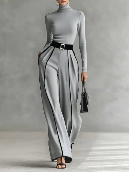 Solana | Conjunto de Top y Pantalón con Cinturón