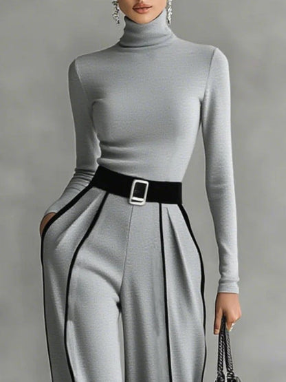 Solana | Conjunto de Top y Pantalón con Cinturón