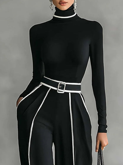 Solana | Conjunto de Top y Pantalón con Cinturón