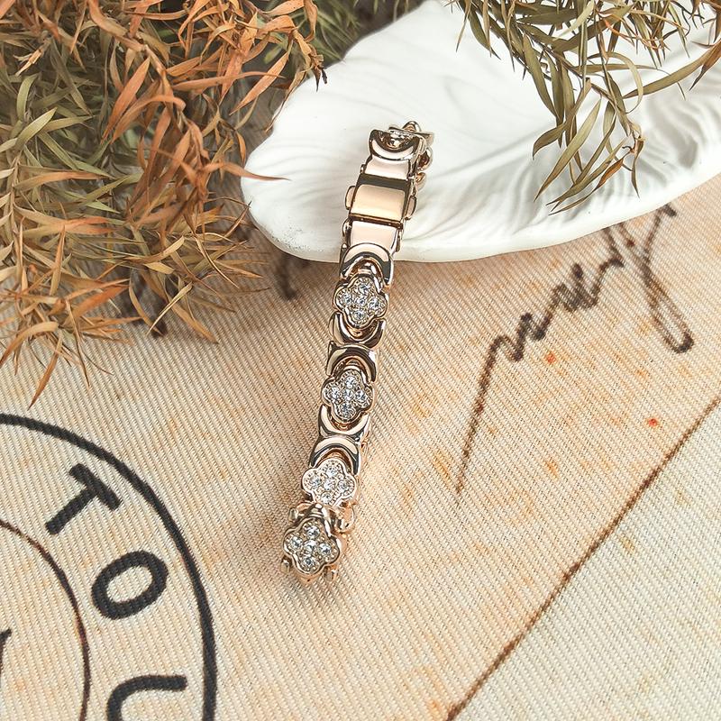 Monique | Brazalete Cobre Magnético Elegante