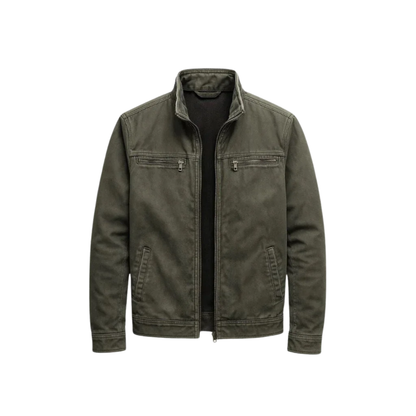 Dario | Chaqueta Vintage Algodón con Cremallera