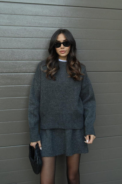 Natalia | Conjunto Chic de Punto de Invierno