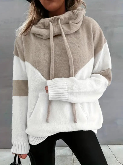 Ríona | Sudadera Capucha Bicolor