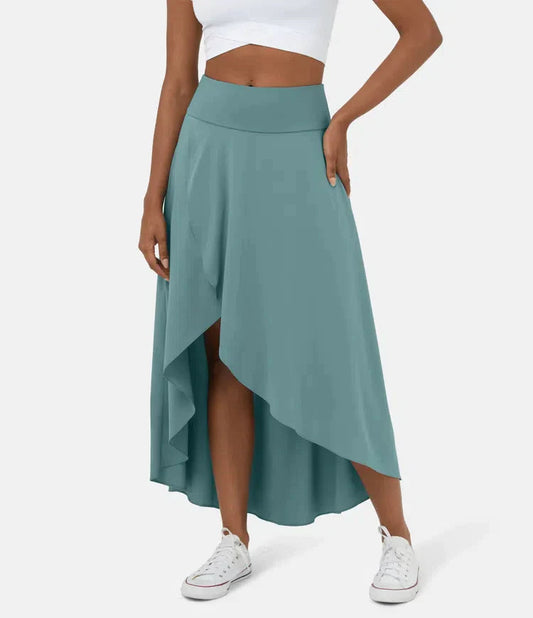 Amelie | Falda Midi Capeada Elegante