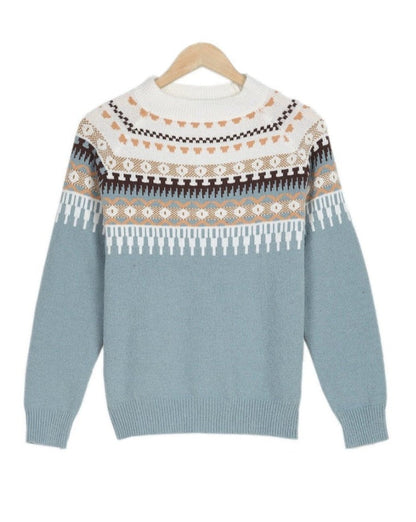 Avery | Suéter de Punto Fair Isle