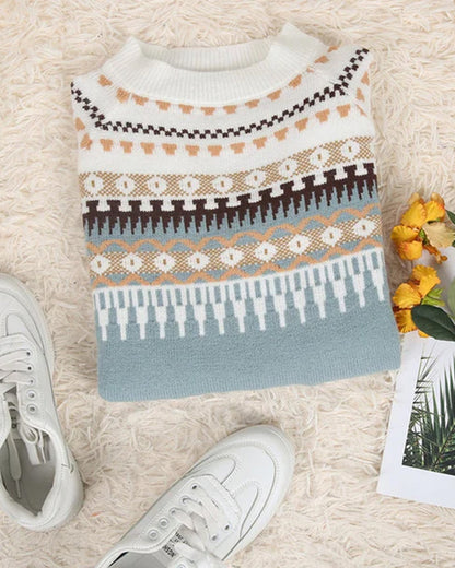 Avery | Suéter de Punto Fair Isle