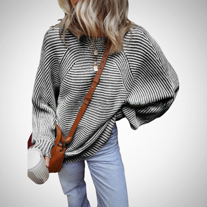 Tamlyn | Jersey Oversized Acogedor con Rayas