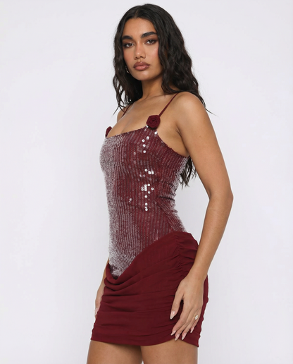 Rebe | Vestido Corto Fiesta
