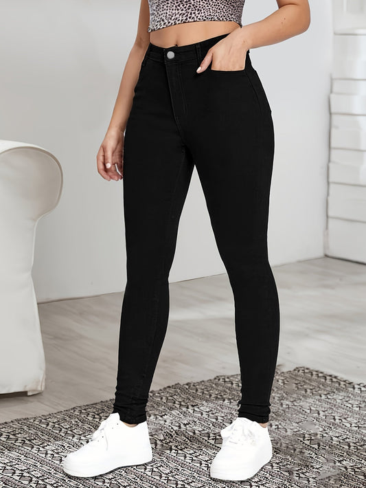 Lisette | Jeans Skinny de Talle Alto Elegantes