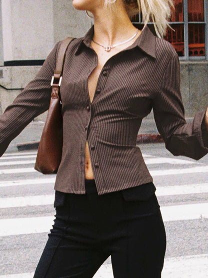 Rachel | Blusa con Botones Elegante