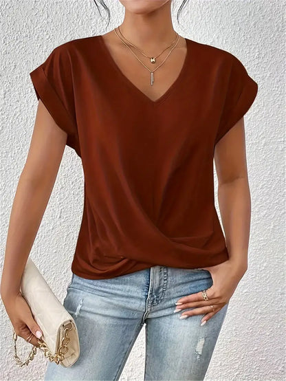 Belle | Top Elegante con Cuello en V