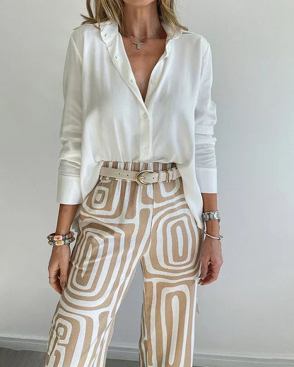 Arena | Conjunto Elegante Pantalón Blusa