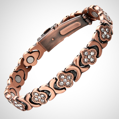 Monique | Brazalete Cobre Magnético Elegante