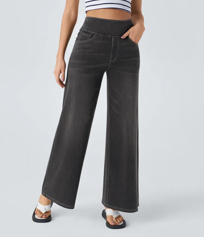 Solène | Jeans de Ajuste Relajado y Pierna Ancha