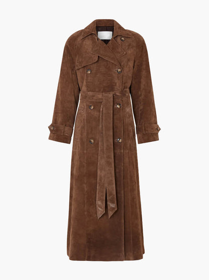 Chantal | Abrigo Trench Clásico con Cinturón