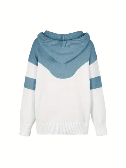 Ríona | Sudadera Capucha Bicolor
