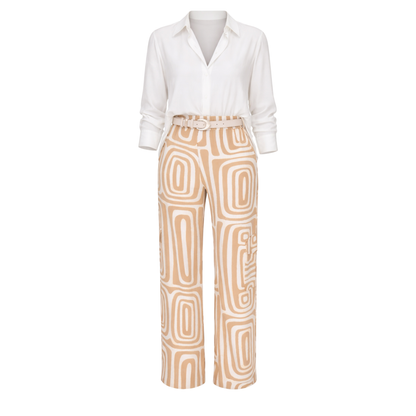 Arena | Conjunto Elegante Pantalón Blusa