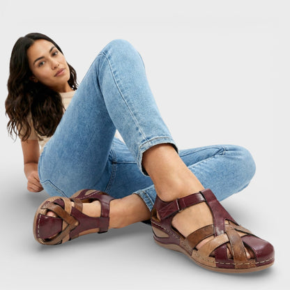 Sandalias Ortopédicas Vintage Mujer Cómodas