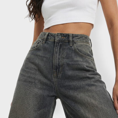 Vaqueros Baggy Mujer Pierna Ancha
