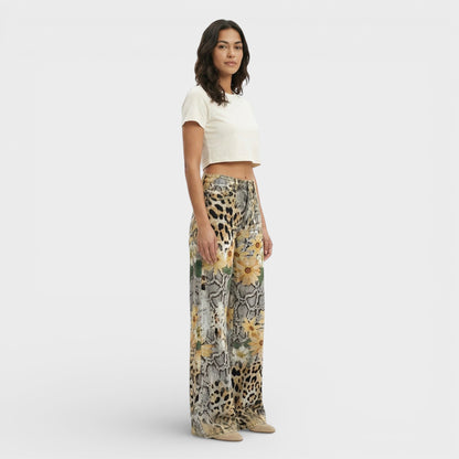 Vaqueros Baggy Mujer Pierna Ancha