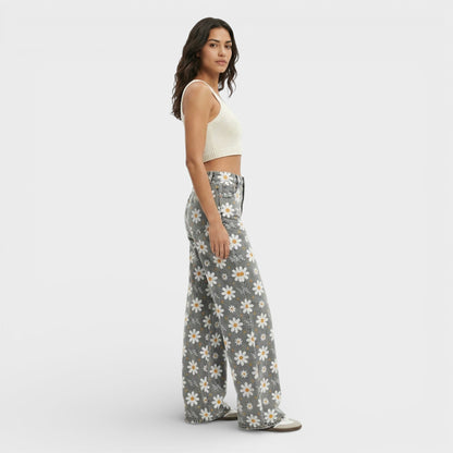 Vaqueros Baggy Mujer Pierna Ancha