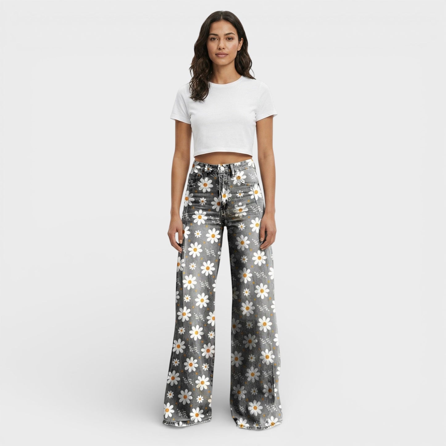 Vaqueros Baggy Mujer Pierna Ancha