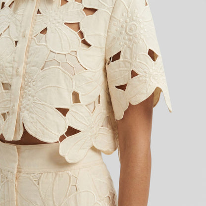 Conjunto Elegante Mujer Camisa Pantalón