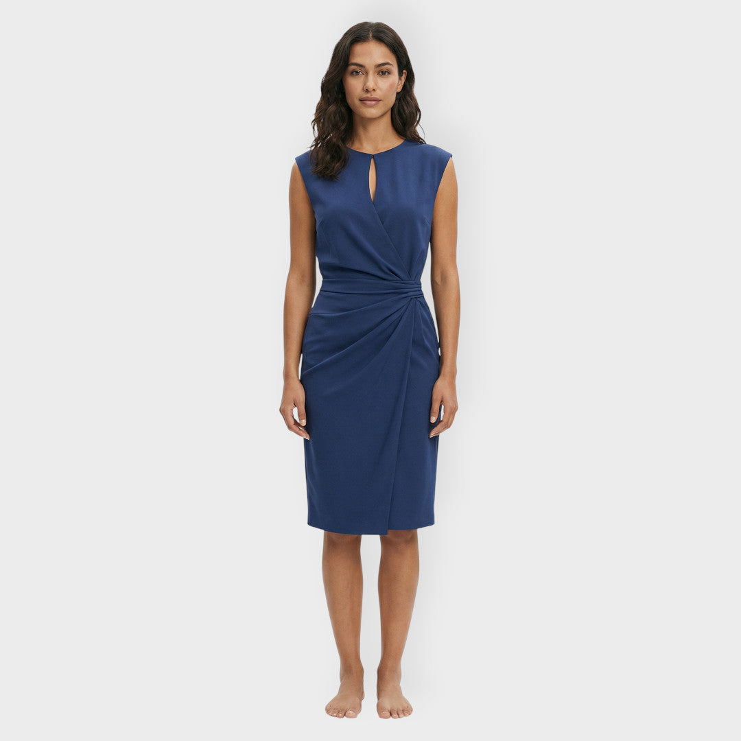 Vestido Midi Mujer Elegante Fiesta