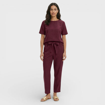 Conjunto Mujer Top Pantalón Lazo