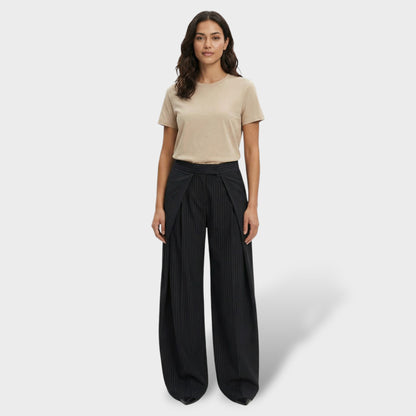 Pantalones Anchos Mujer Elegantes