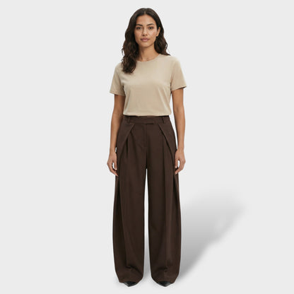 Pantalones Anchos Mujer Elegantes