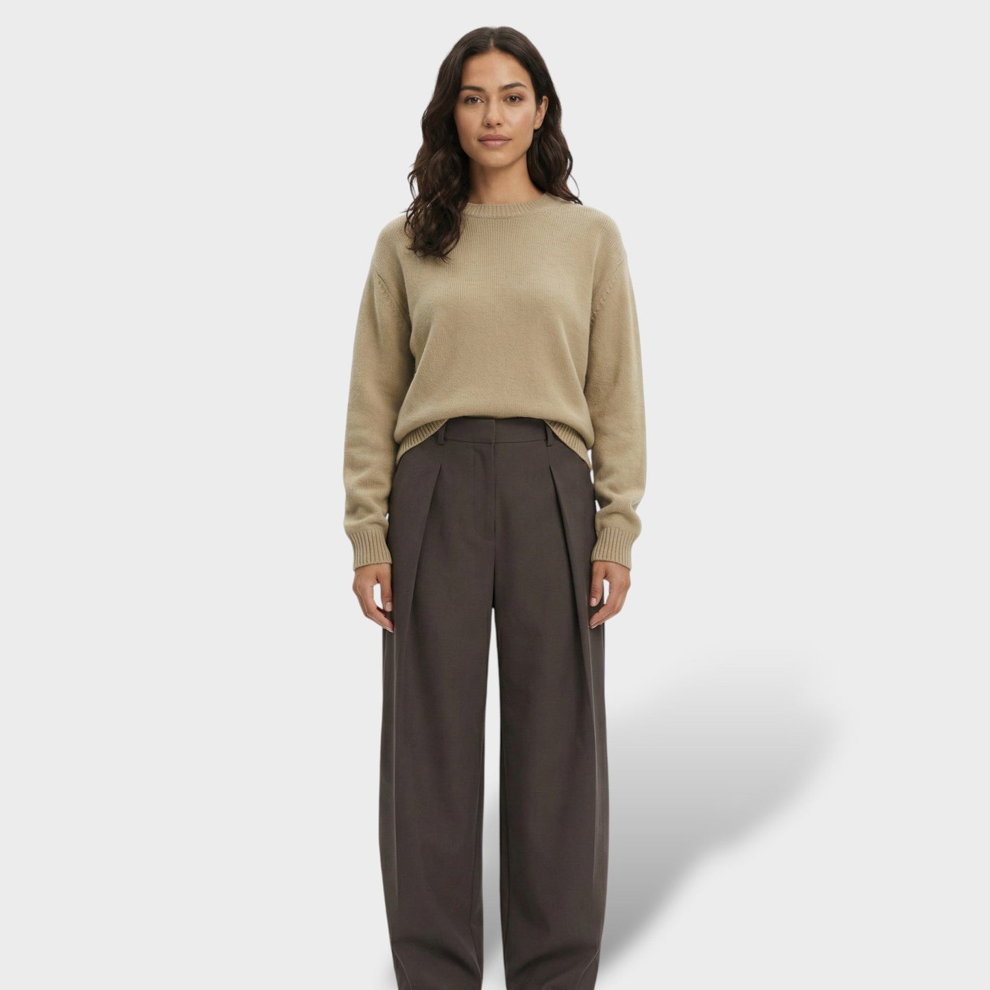 Pantalones Anchos Mujer Elegantes