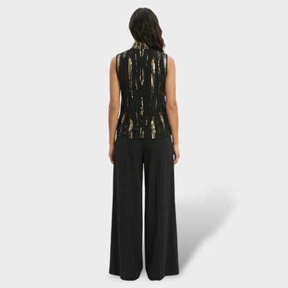 Pantalones Anchos Mujer Elegantes