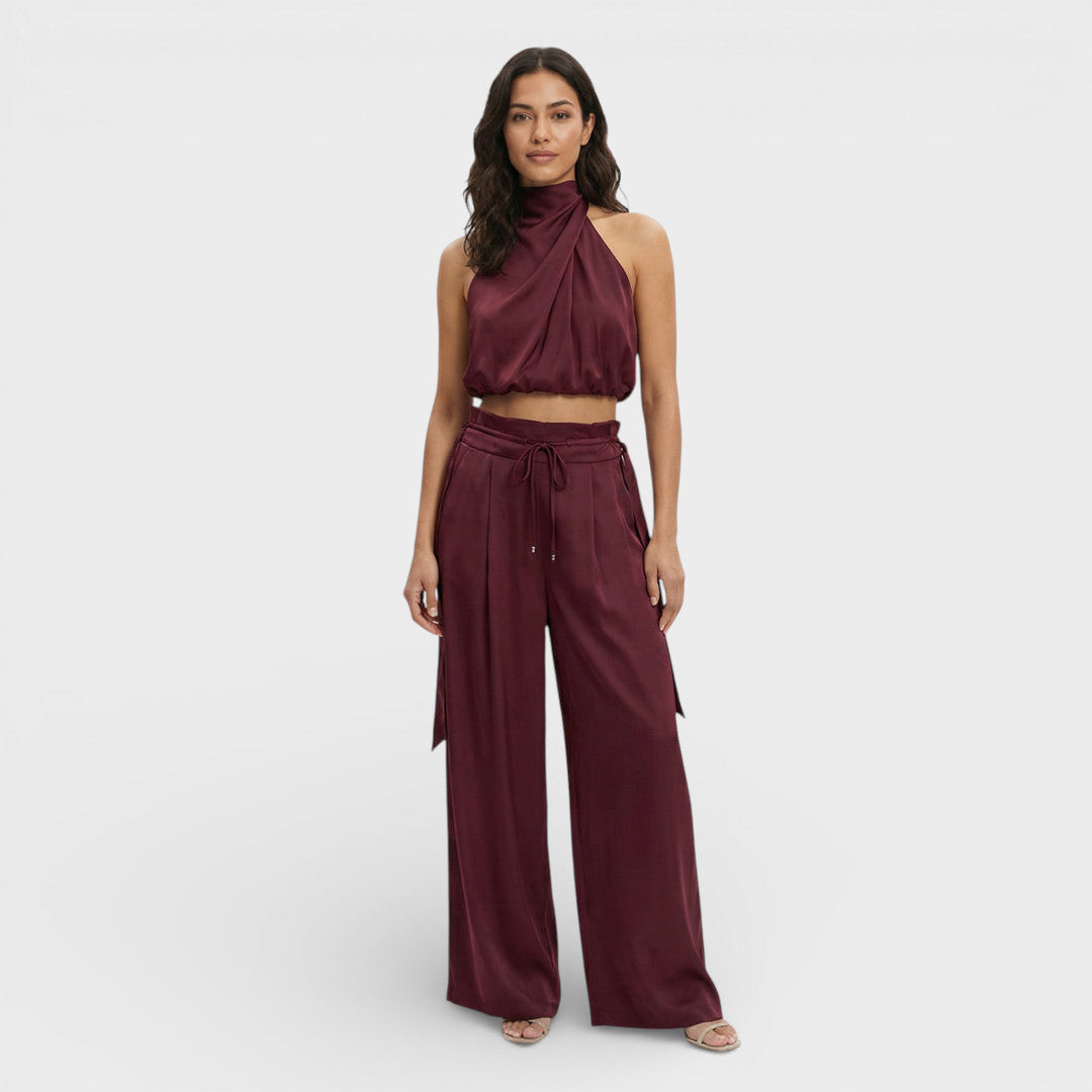 Mono Largo Mujer Pantalón Ancho
