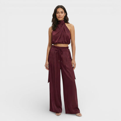Mono Largo Mujer Pantalón Ancho