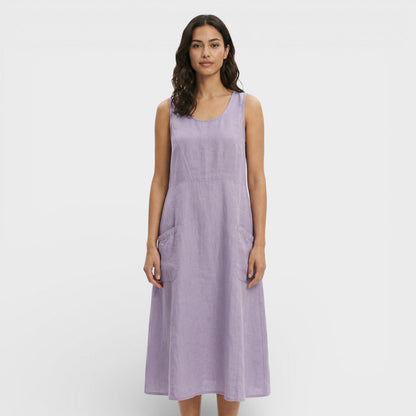 Vestido Ligero Mujer Color Liso